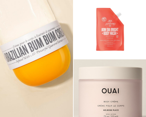 Luxury body care🧴 cover photo collage