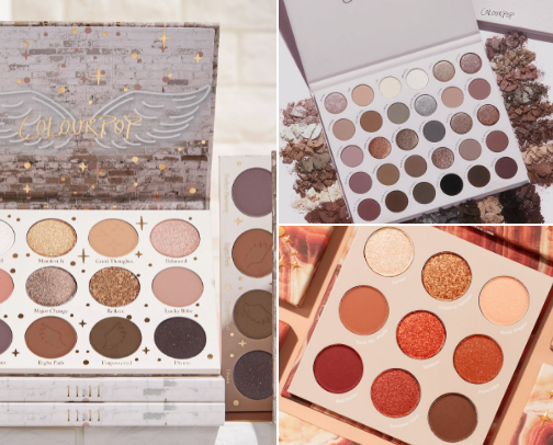Affordable Eyeshadow Pallets cover photo collage