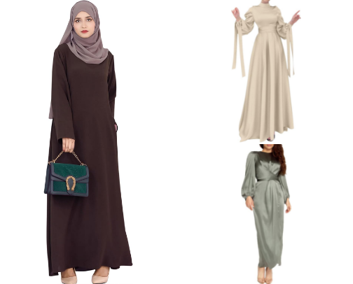 Abaya/Long Women Dress Moeslim Friendly Recommendation For Ramadhan cover photo collage