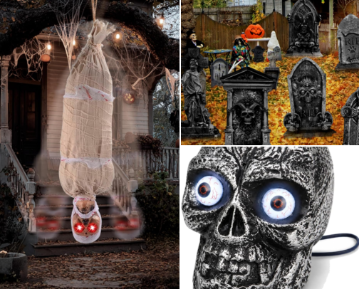 👻 Outdoor Halloween Decorations cover photo collage