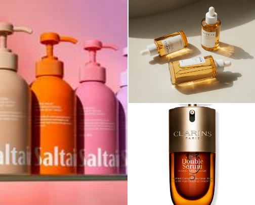 My favorite Skincare products cover photo collage