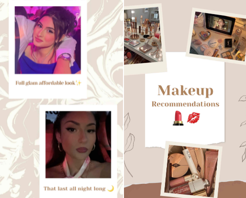Makeup you would find in my vanity💄✨ cover photo collage
