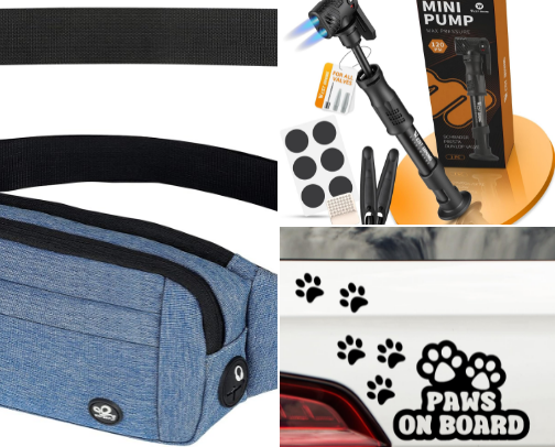 My Fave Cycling Products cover photo collage