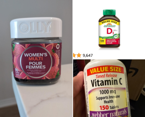 Health and wellness cover photo collage