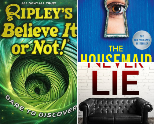 My favorite book recs cover photo collage