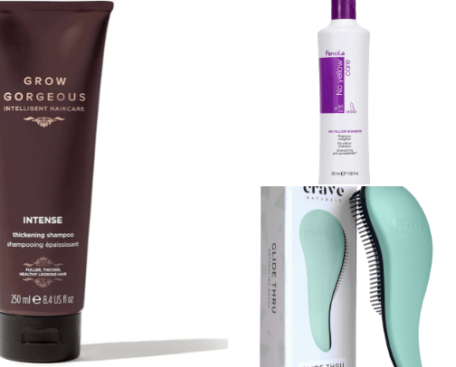 Haircare cover photo collage