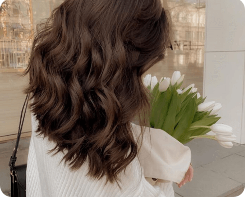 Hair care cover photo collage