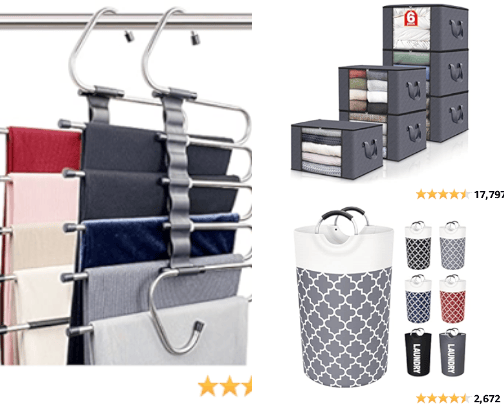 Bedroom Organizers cover photo collage