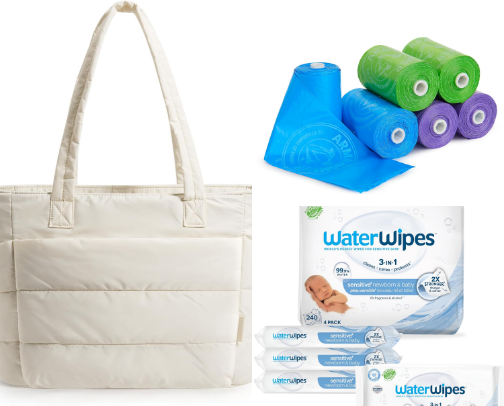 What’s In My Mom Bag cover photo collage