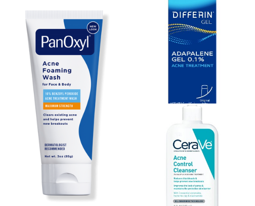 Best Budget Acne Products for Stubborn Breakouts (Affordable Skincare That Actually Works) cover photo collage