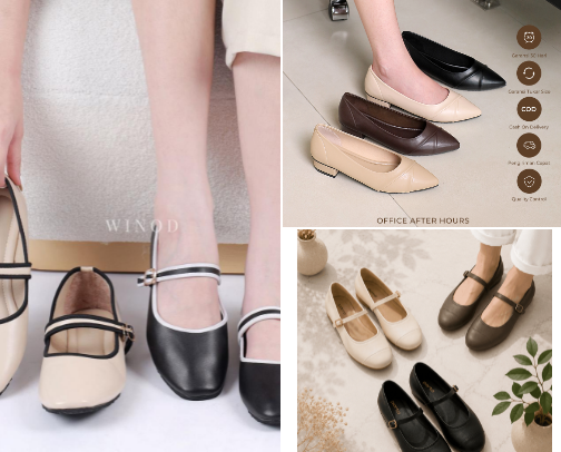 Flatshoes For Work cover photo collage