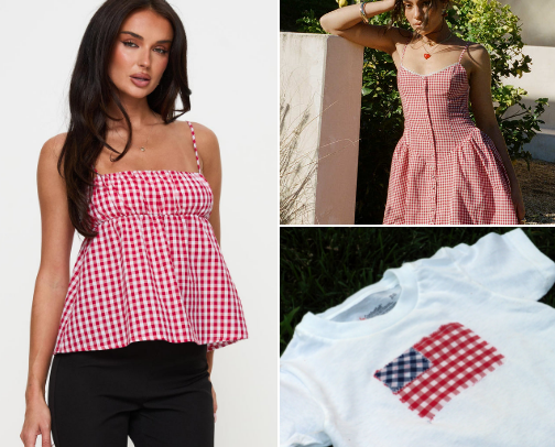 4th of July outfit ideas cover photo collage
