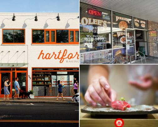 Central Connecticut Foodie Favorites cover photo collage