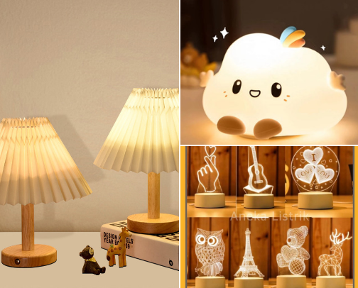 Aesthetic Night Light cover photo collage