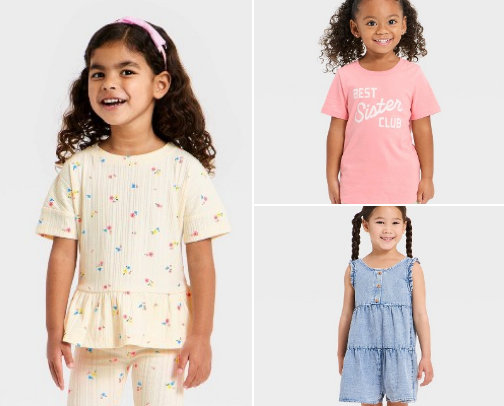 Target Toddler Girl Clothes cover photo collage