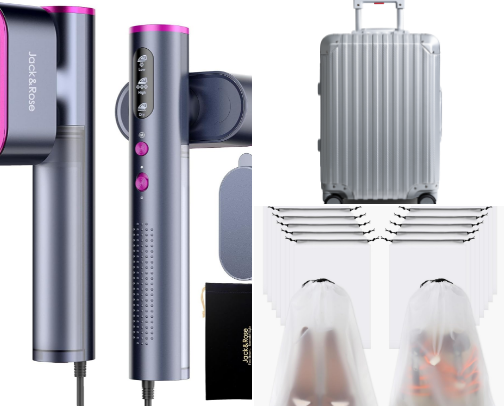Travel essentials cover photo collage