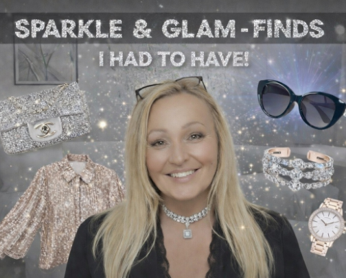 Sparkle & Glam — Super Sparkly Finds I Absolutely Had to Have cover photo collage