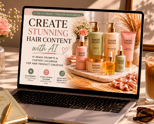For the Content Creators with AI Influencers cover photo collage
