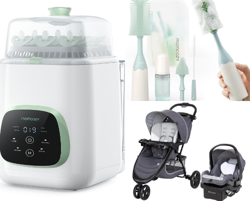 Baby essentials you can’t live without! cover photo collage