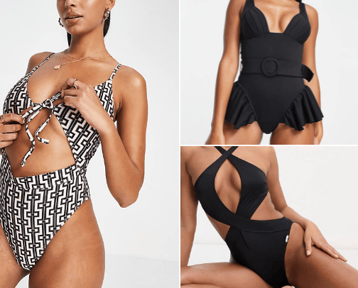SWIMSUITS cover photo collage