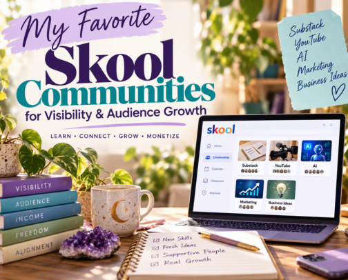 Best Skool Communities for Coaches & Creators: My Personal Picks. cover photo collage