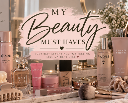 My Beauty Must Haves cover photo collage