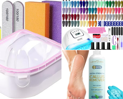 Mani & Pedi Must Haves cover photo collage
