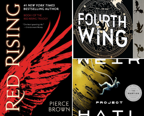 My favorite book recs cover photo collage