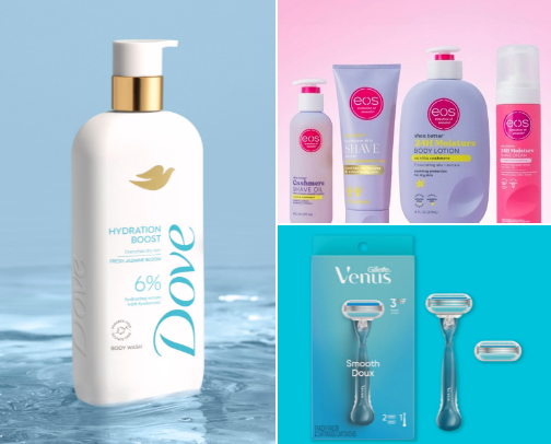 My body care 🫧🧴🤍 cover photo collage
