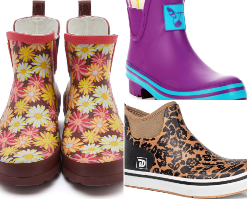 Best Looking Rainy Day Boot cover photo collage