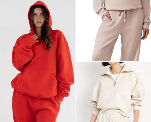 Hoodies, Sweats, and Two Piece Sets! cover photo collage