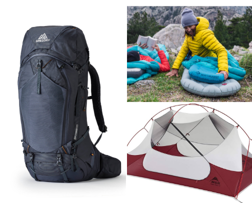 Trekking & Camping Gear – Adventure Essentials for the Wild cover photo collage