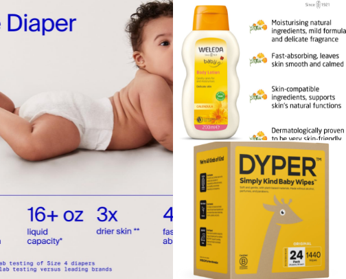 Wellness Parenting & Baby Essentials 🍼 cover photo collage