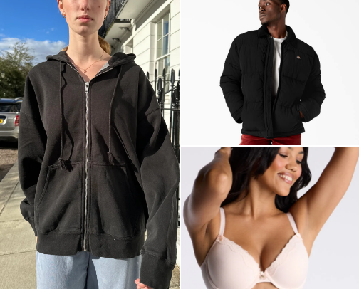 Clothes cover photo collage