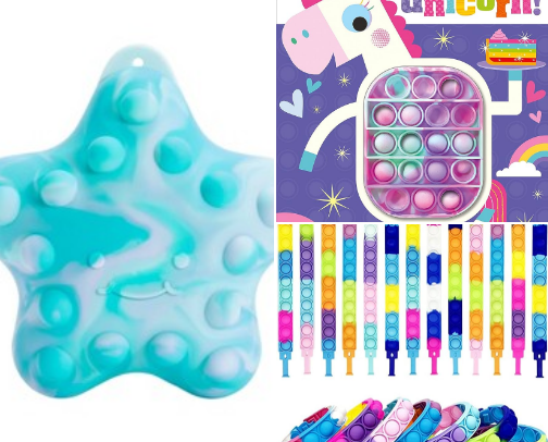 All Things POP IT cover photo collage