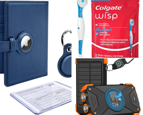 Must-Have Travel Essentials cover photo collage
