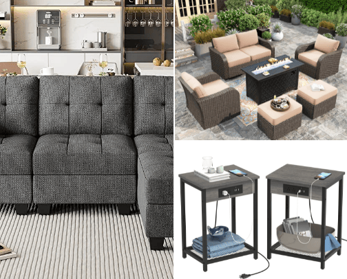 Furniture 😌🛋️ cover photo collage