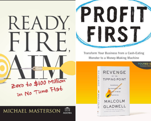 Books to Get Your Money and Mindset Right cover photo collage
