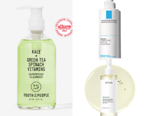 Skin care products that will help you achieve glass skin cover photo collage