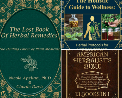 Herbalist kitchen cover photo collage