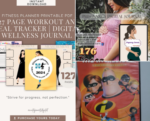 Etsy Shop Add-to-Cart List cover photo collage