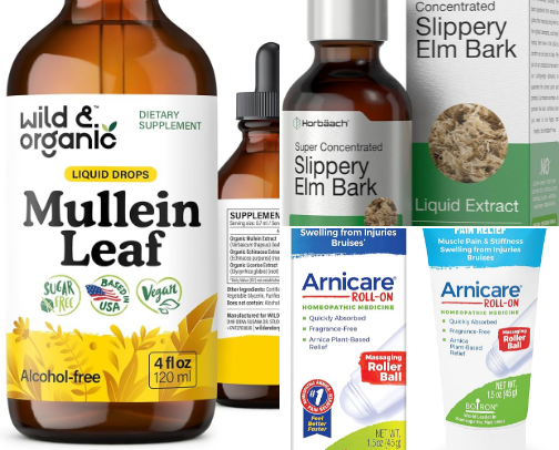 Alternative natural health and home cover photo collage