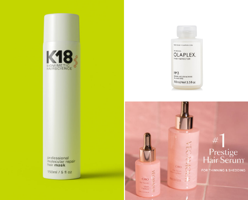 ⭐ Hair Repair & Growth Boosters💇‍♀️ cover photo collage