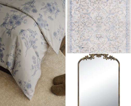 Bedroom Sanctuary | Light Academia French Apartment Vibes cover photo collage