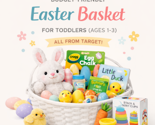 Easter Basket Fillers for 1–3 Year Olds they’ll actually love (ALL from Target!) cover photo collage