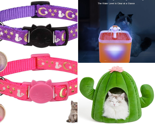 Favs for our Feline Friends cover photo collage