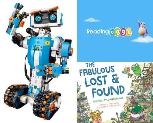 Educational Material for Homeschool kids cover photo collage