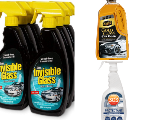 Car Cleaning Products That Make Sense cover photo collage