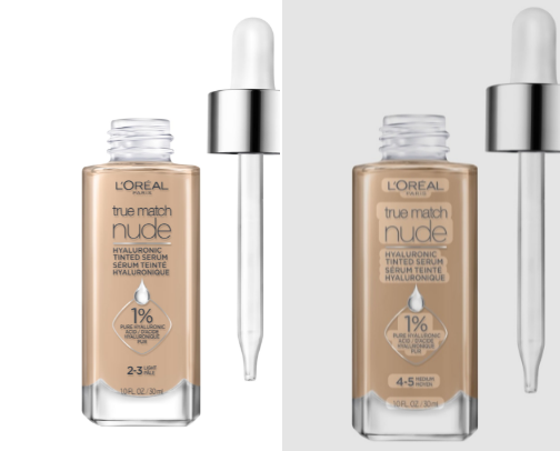 Foundations/ Moisturizering tints cover photo collage