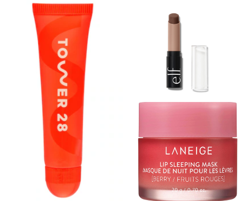 LIP CARE PRODUCTS 👄 cover photo collage